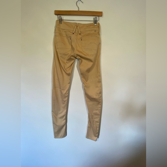 G star Raw-LYNN MID WAIST SKINNY JEANS caramel Color - Picture 6 of 12